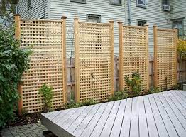I Want To Put Up A Lattice Panel For
