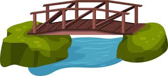 Small Pond With A Bridge Vector Images 29