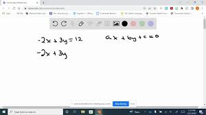 Linear Equations In The Form Ax