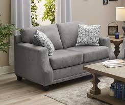 Broyhill Alexandria Gray Loveseat Big