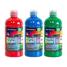 Colour Poster Paint 500ml Bottle 0 5l