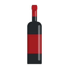 Wine Bottle Line Icon G Glass