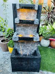 Dhanwanti Fiber Step Indoor Fountain