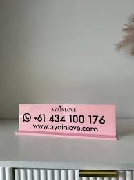 Rectangle Business Sign Printed Logo