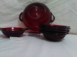 Depression Glass Royal Ruby Coronation