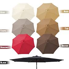 Benefitusa Umbrella Cover Canopy 9ft 8