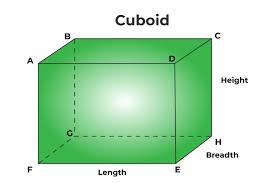 Surface Area Of Cuboid Definition