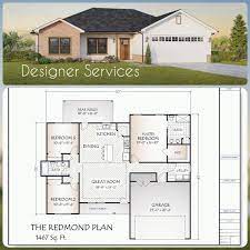 Buy Redmond House Plan 1467 Heated