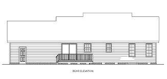 Plan 45269 Simple Ranch House Plan