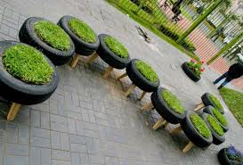 Recycled Items To Turn Your Backyard
