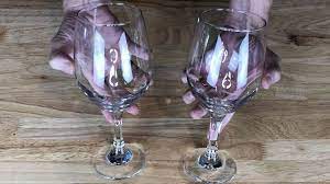 Wine Glass Candle Holder