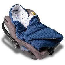 Blue Safari Car Seat Blanket Jukki Uk