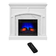Wall Mantel Infrared Electric Fireplace
