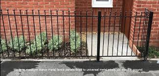 Metal Garden Fence Panel