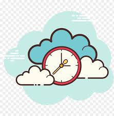 Hd Png Cloud Clock Icon Ico Png