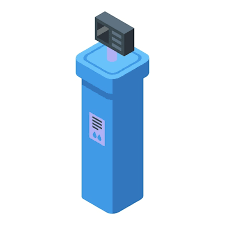 Water Purification Wall Icon Isometric