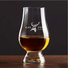 Elks 2121 Glencairn Whisky Glass