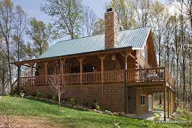 Home In Tennessee By Honest Abe Log Homes