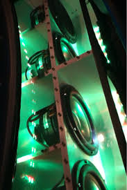 Led Plexiglass Subwoofer Box The