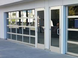 Modern Glass Garage Doors Front