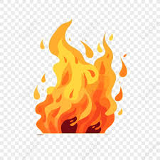Simple Fire Clipart Large Fire Burning
