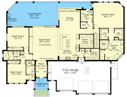 4 Bed Coastal Contemporary House Plan