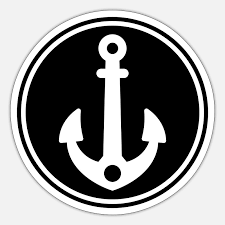 Anchor Icon Symbol Sticker Spreadshirt