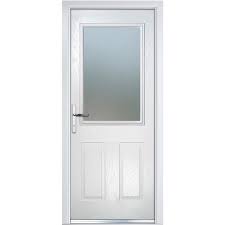 Crystal Composite Door Two Square Large