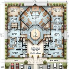 Custom Church Floor Plan Design For