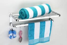 Ss Wall Mounted Towel Rack At Rs 600 In
