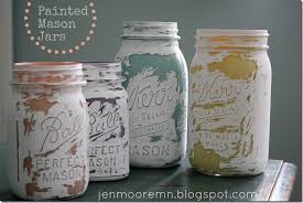 Painted Jars Mason Jar Crafts
