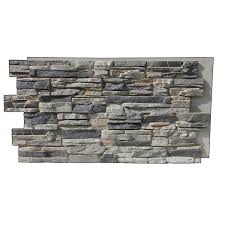 Fire Rated Faux Stone Siding Panel
