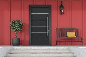 Aluminum Clad Wood Entry Doors Custom