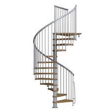 Arke Nice1 63 In Grey Spiral Staircase