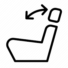 Seat Headrest Incline Car Icon
