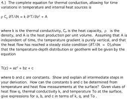 Thermal Conduction