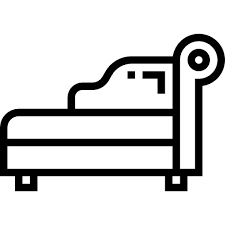 Chaise Longue Smalllikeart Lineal Icon