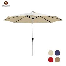 Mondawe 10 Ft Aluminum Patio Umbrella