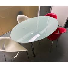 Ikea Oval Glass Top Table 1800 X 1000