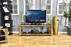Royal Crest Gold Tv Stand Furniture