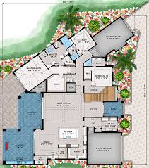 Bedroom Coastal Contemporary House Plan