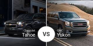 Chevy Tahoe Vs Gmc Yukon Big Suvs