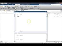 Matlab Introduction Using The Editor