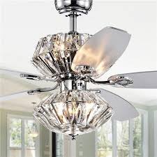 Makore Dual Lamp Lighted Ceiling Fan