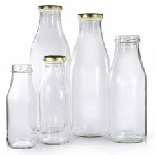 Cap Milk Glass Bottle Capacity