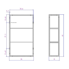 Decor Walther Wall Rack 600mm Chrome