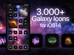 3 000 Galaxy App Icon Covers Pack For