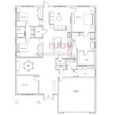 50 X 60 2 500 Sf One Story House Plan