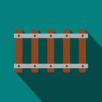 Railroad Ties Vector Art Icons And