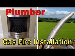 Plumbers S Gas Fire Installation